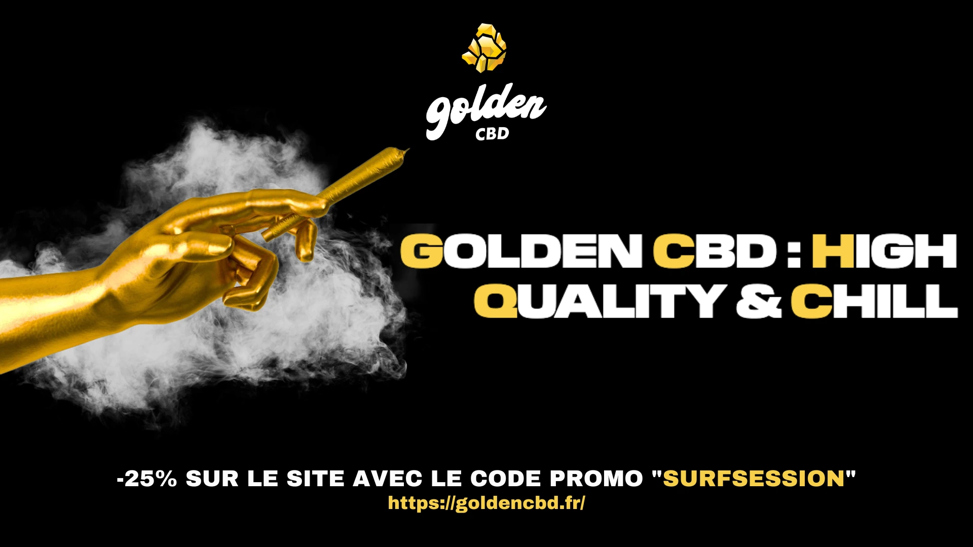 Golden CBD boutique huiles CBD bien-être